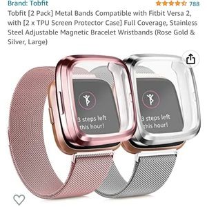 Fitbit Versa 2 watch bands and face covers